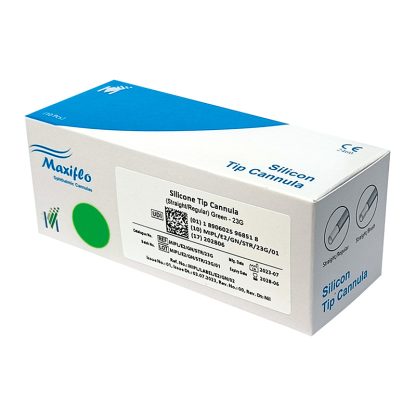 Silicon Tip Cannula box image