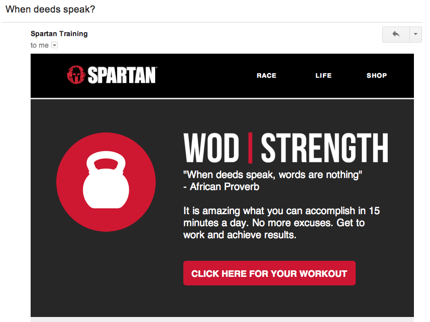 spartan newsletter