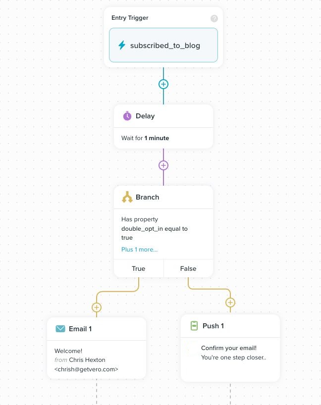Automated Workflow Example - Vero