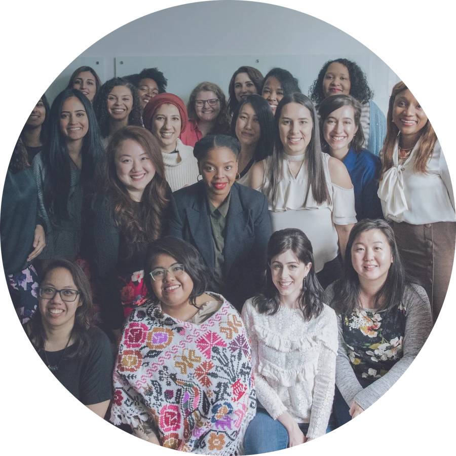Screenshot of tech ladies marketing professionals