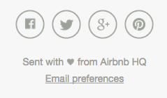email footer