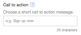 twitter card call to action